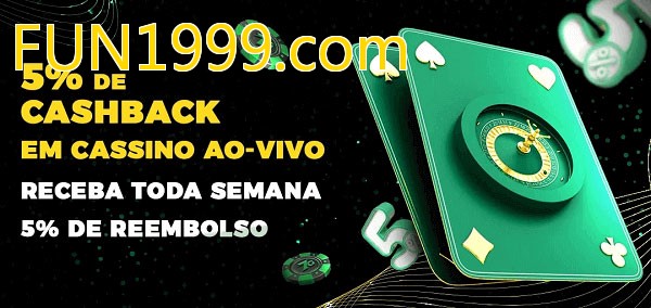 Promoções do cassino ao Vivo FUN1999.com